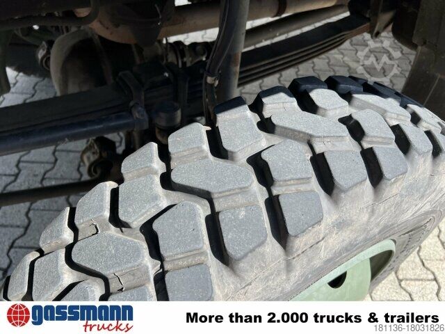 Camião de plataforma Iveco 110-17 AW 4x4, Ex-Bundeswehr, Küche