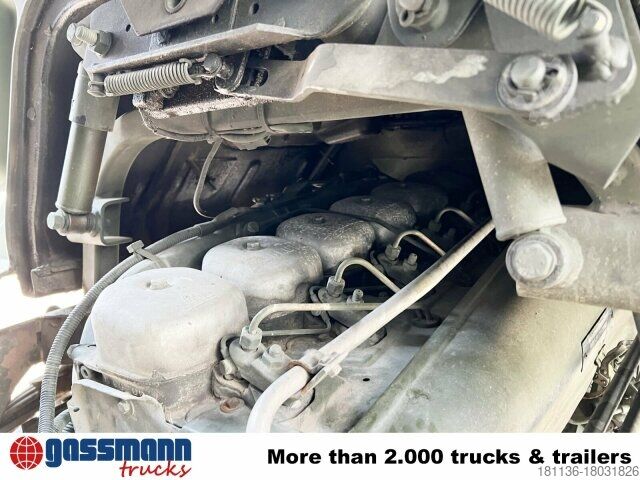 Camião de plataforma Iveco 110-17 AW 4x4, Ex-Bundeswehr, Küche