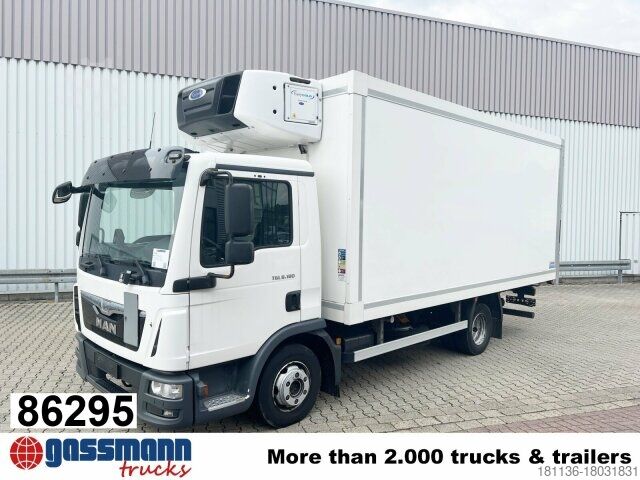 Hűtőfelépítményes furgon MAN TGL 8.180 4x2 BL, Kühlkoffer, Carrier Supra 850Mi