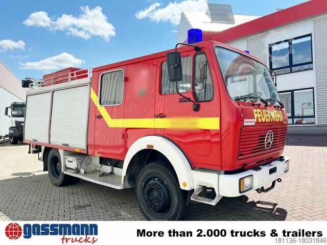 Tűzoltóautó Mercedes-Benz 1222 AF 4x4 Doka, LHF 16