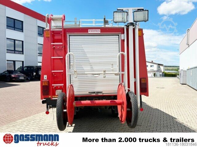 Tűzoltóautó Mercedes-Benz 1222 AF 4x4 Doka, LHF 16