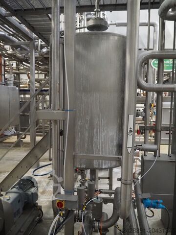 Cream pasteurization line Alfa Laval, Tetra Pak DURACIRC 73, Promag P / Promag P, LKH 20