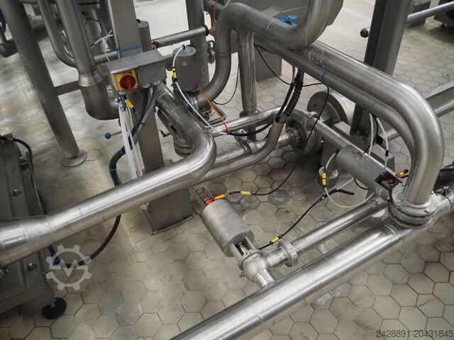 Linia do pasteryzacji śmietanki Alfa Laval, Tetra Pak DURACIRC 73, Promag P / Promag P, LKH 20