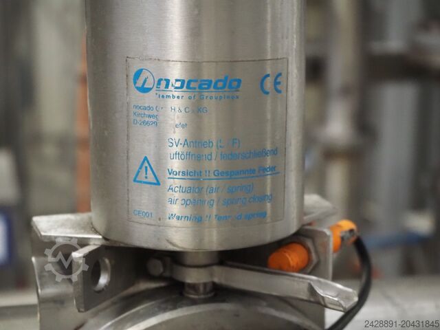 Linia do pasteryzacji śmietanki Alfa Laval, Tetra Pak DURACIRC 73, Promag P / Promag P, LKH 20