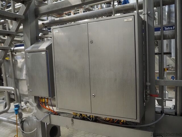 Cream pasteurization line Alfa Laval, Tetra Pak DURACIRC 73, Promag P / Promag P, LKH 20