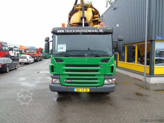 Usisno vozilo Scania P 360 + COMBI VACUUM WIEDEMANN + 6X4
