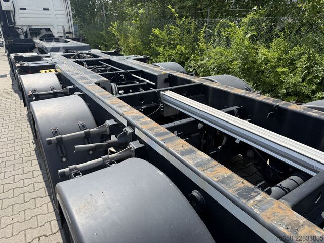 Semirimorchio frigorifero web trailer LPRS 24  3 Achs Container- Chassis incl. Generator TranscoolWenig Benutzt