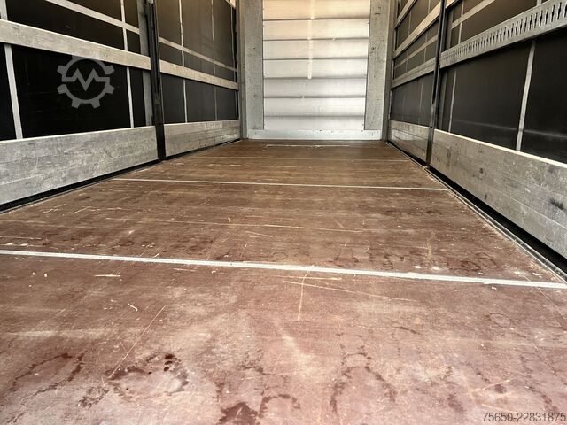 Reboque aberto com lona Fliegl TPS135  13,5 t Tandemplanenanhänger, neuwertig