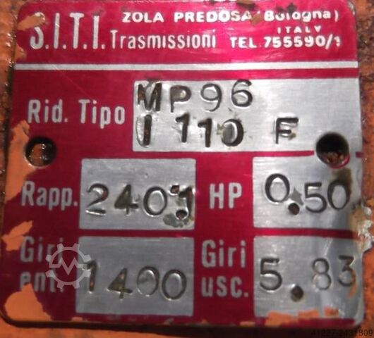 Motorredutor 0,75 kW 5,83 rpm Blecher ZK80B-4