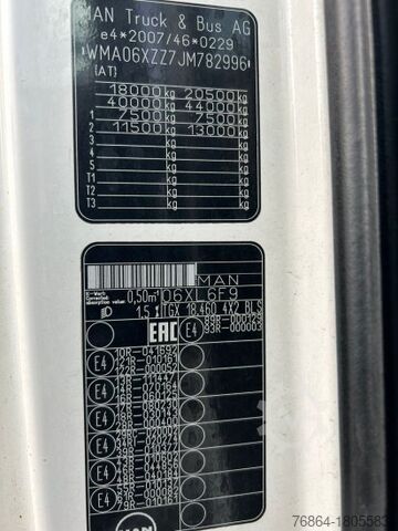 Standaard trekker MAN TGX 18.460 XLX INTARDER, E6, JM 782996