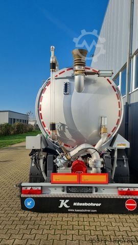 Tankauflieger KÄSSBOHRER Gülle Tankwagen Auflieger Edelstahl STN L