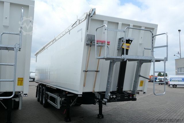 Kippers oplegger MEGA MNL, Alu, 56m³, Kombitür, SAF, Sofort verfügbar