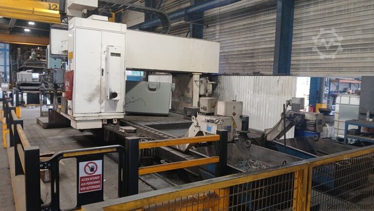 Portal freze makinesi LINE CNC NUM 760F GICAMILL S24/6000