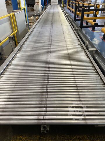 Κυλινδρικός μεταφορέας με οδηγό 1660x1500mm2000kg Dücker