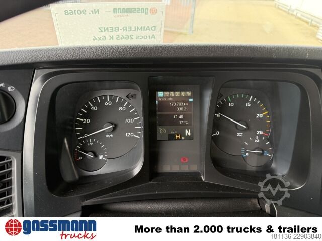 Camion benne Mercedes-Benz Arocs 2645 K 6x4, Retarder, Bordmatik