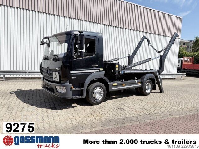 Kiepwagen bestelauto Mercedes-Benz Atego 1218/22 K 4x2, Meiller Tele-Absetzer, Funk
