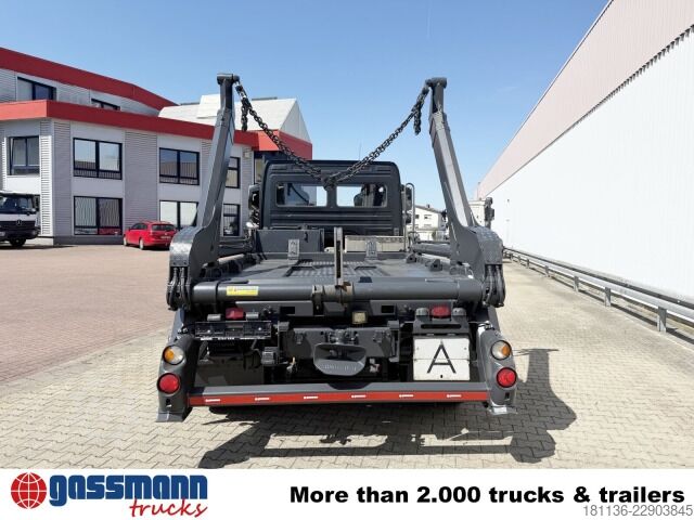 Kiepwagen bestelauto Mercedes-Benz Atego 1218/22 K 4x2, Meiller Tele-Absetzer, Funk