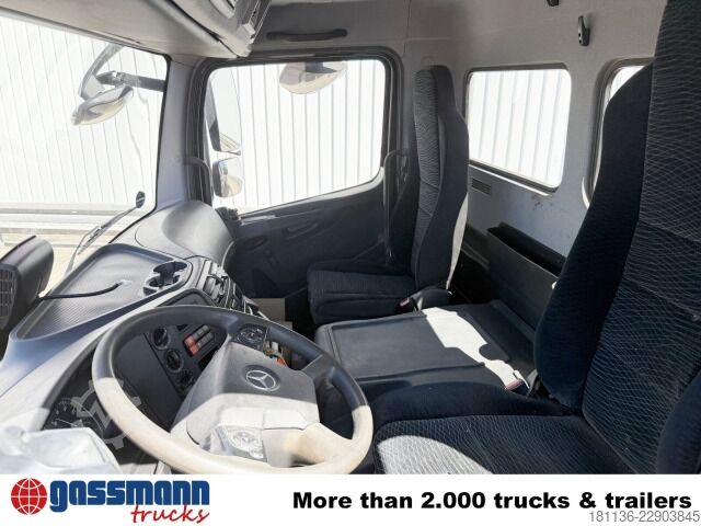 Kiepwagen bestelauto Mercedes-Benz Atego 1218/22 K 4x2, Meiller Tele-Absetzer, Funk