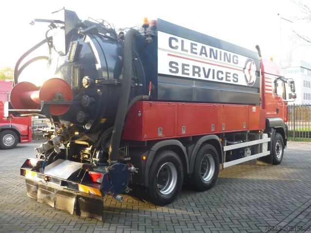 Suction vehicle MAN TGA MAN TGS 33.360 6x4 Wicom Vacüm and high pre...