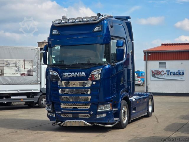 Standard dragbil SCANIA S580 * ACC * STANDKLIMA * 2X TANK * V8 *RETARDER