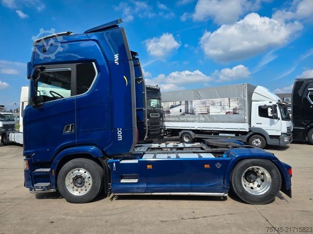 Standard dragbil SCANIA S580 * ACC * STANDKLIMA * 2X TANK * V8 *RETARDER