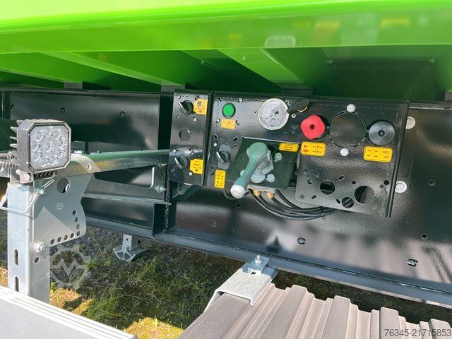 Tippsemitrailer WIELTON Alu-Kastenmulde 51m³  BULK Master GREEN Edition