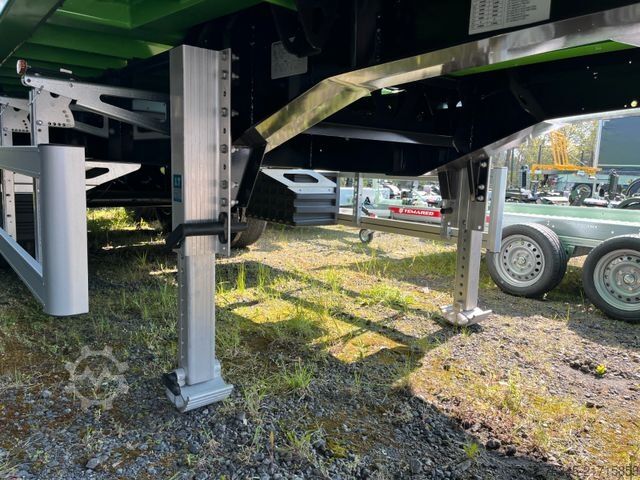 Tippsemitrailer WIELTON Alu-Kastenmulde 51m³  BULK Master GREEN Edition