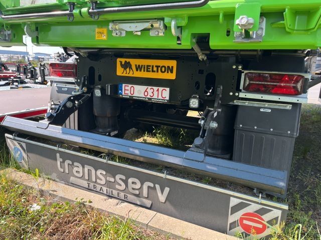 Tippsemitrailer WIELTON Alu-Kastenmulde 51m³  BULK Master GREEN Edition