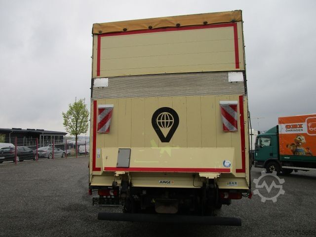 Tenteli düz yataklı kamyon VOLVO FL 12.290 L 4x2 *Schaltung+LBW+AHK+7,20m*Mod.14