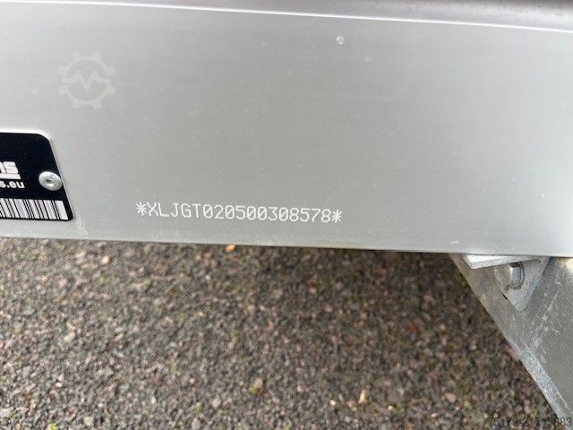 Remolque con plataforma de trabajo ANSSEMS GT 750.251×126 Plattform 100 km/h