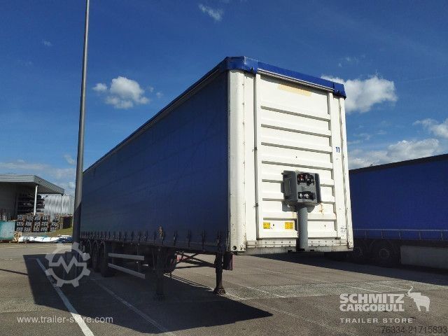 Open oplegger met zeil Fruehauf Semitrailer Curtainsider Standard
