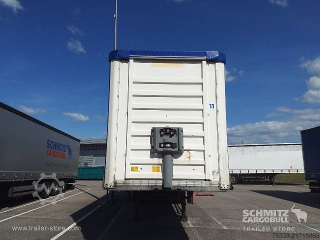Open oplegger met zeil Fruehauf Semitrailer Curtainsider Standard