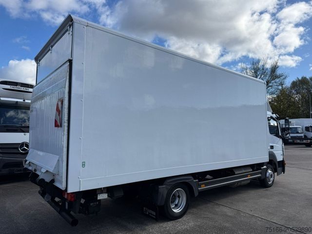 Furgoneta caja MERCEDES-BENZ ATEGO 818 L Koffer 6,10 m LBW 1 T*171 tkm*AHK