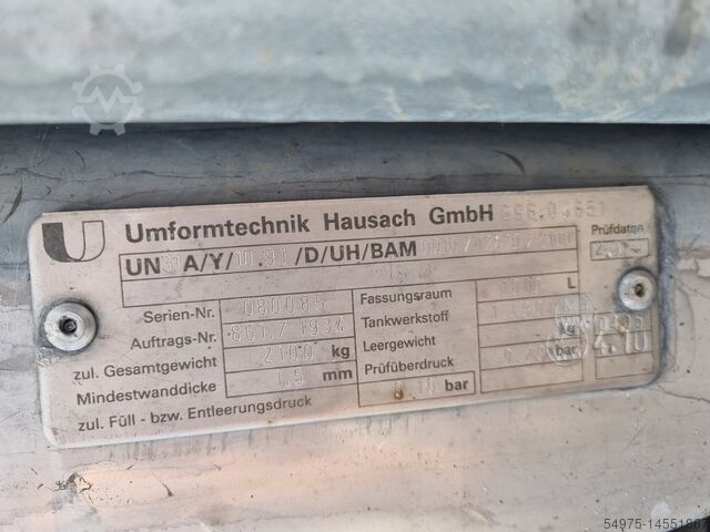 Roestvrijstalen containers / transportcontainers 10756