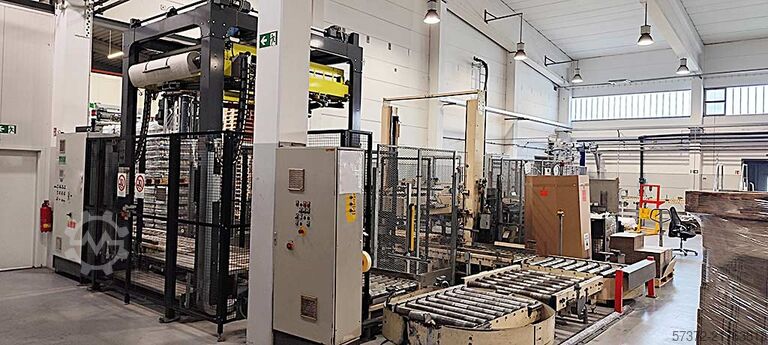 Raklapozó rendszer IW-Anlagentechnik/Tosa PMS 120/124E