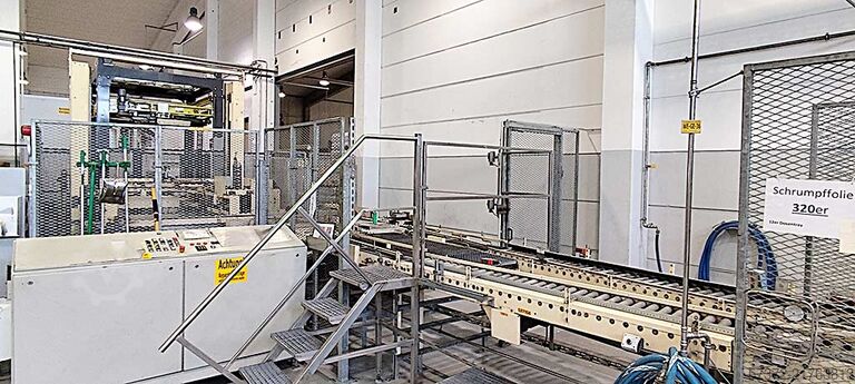 Raklapozó rendszer IW-Anlagentechnik/Tosa PMS 120/124E