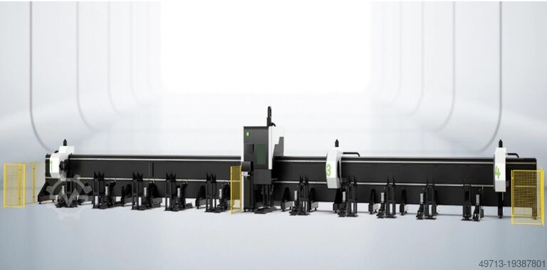 Buizenlasersnijmachine DPL Tube-12050 6/12 kW 4 Spannfutter