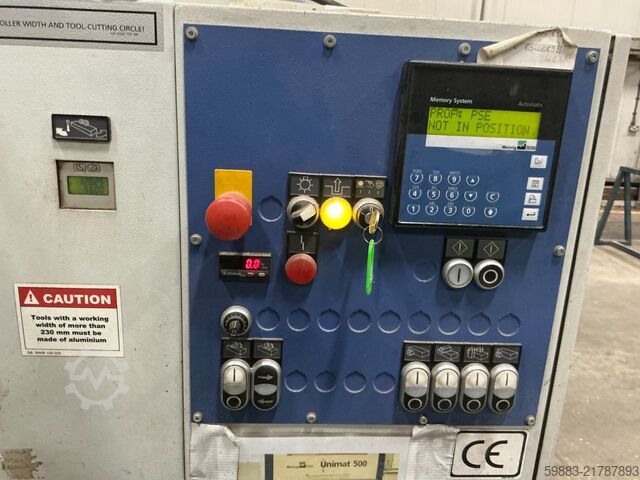 Mortajadora Weinig Unimat 500