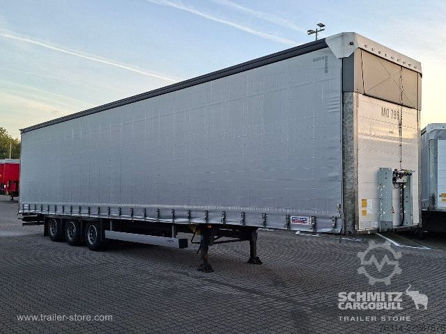Åben sættevogn med presenning Schmitz Cargobull Curtainsider Mega Getränke