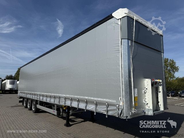 Åben sættevogn med presenning Schmitz Cargobull Curtainsider Mega Getränke