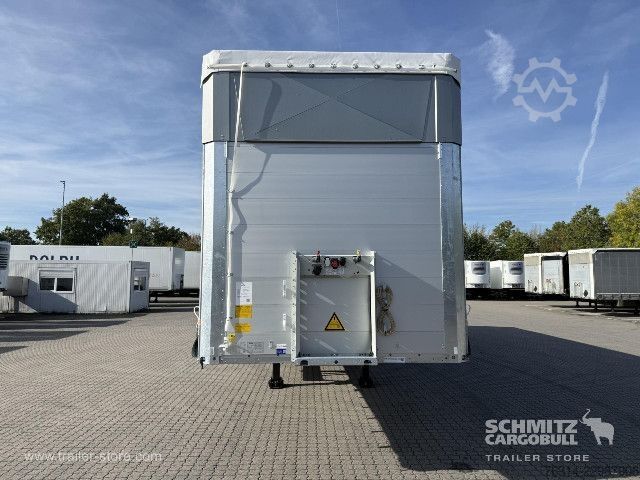 Åben sættevogn med presenning Schmitz Cargobull Curtainsider Mega Getränke