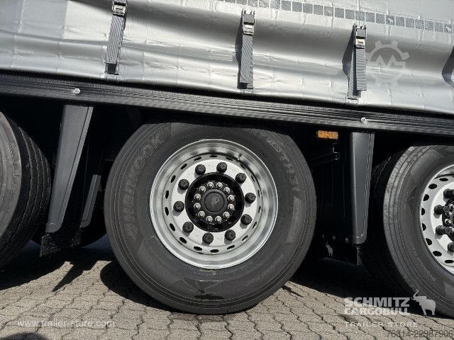 Åben sættevogn med presenning Schmitz Cargobull Curtainsider Mega Getränke