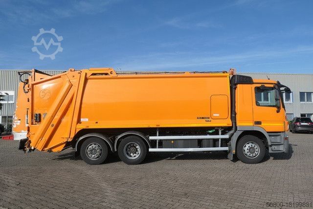Vuilniswagen MERCEDES-BENZ 2532 L Actros 6x2,Schörling, Terberg, Lenk-Lift