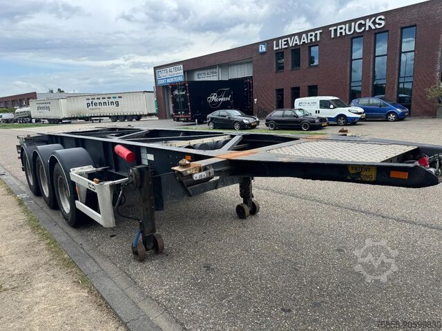 Transport kontenerowy Van Hool 3B2013 20 FT Tank / ADR / NL Trailer