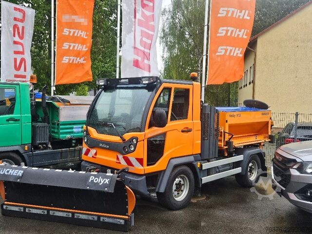 Τριαξονικό ανατρεπτικό βαν MULTICAR M31 C 4x4 mit Schneeschild + Silostreuer