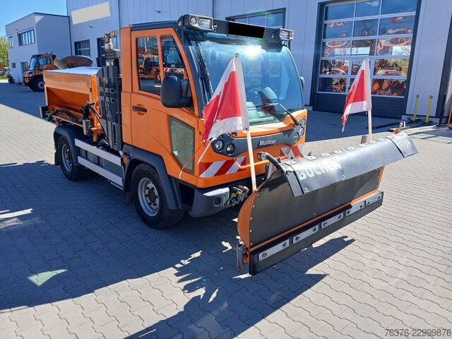 Τριαξονικό ανατρεπτικό βαν MULTICAR M31 C 4x4 mit Schneeschild + Silostreuer