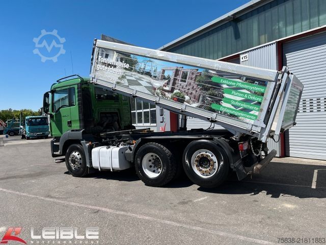 Camion basculante trilateral MAN TGS 26.440 6x4H-2*Hydrodrive*Kempf*Pritarder*