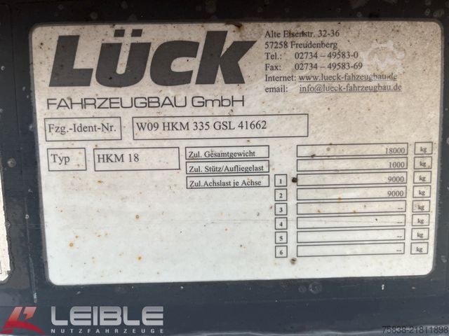 Přívěs  LUECK