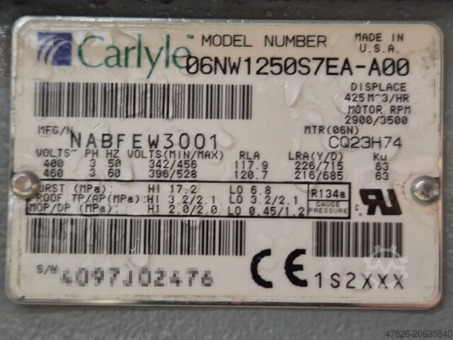 Chiller Carrier 30 HXC 265