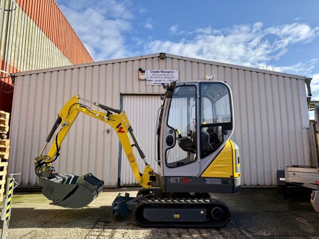Minigraafmachine Wacker Neuson ET 16 Minibagger Aktion-Löffelpaket- NEU